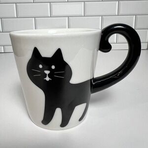 Black Cat Mug "I am a cat" Concombre Yuka Saji DECOLE Kawaii Coffee Tea Cup Mug